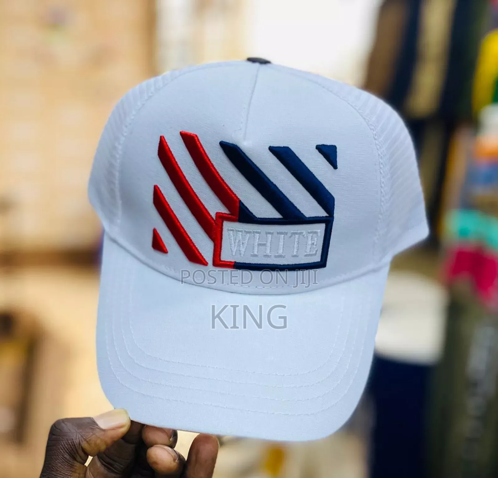 Streetwear White Cap