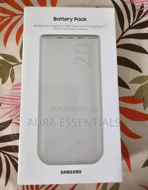 Samsung Battery Pack 20,000mah (45W) Super Fast Charging