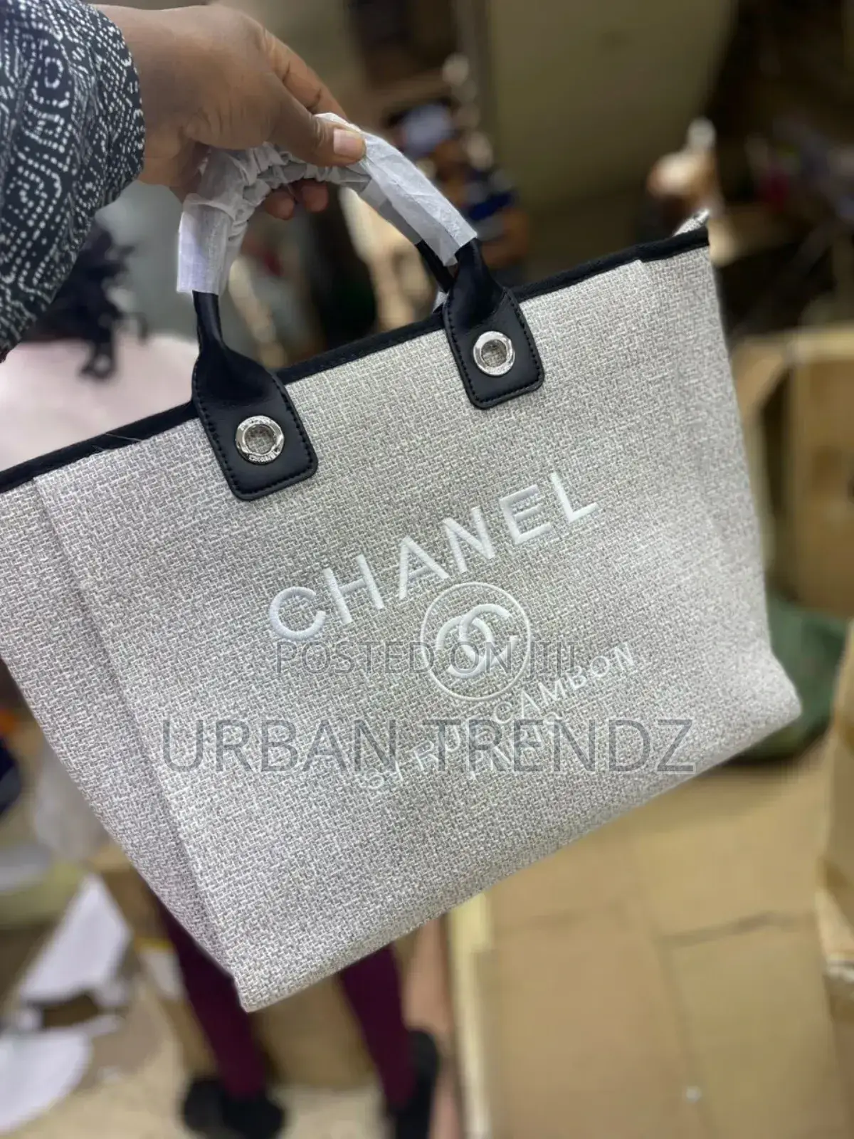 A Big Chanel Tot Bag