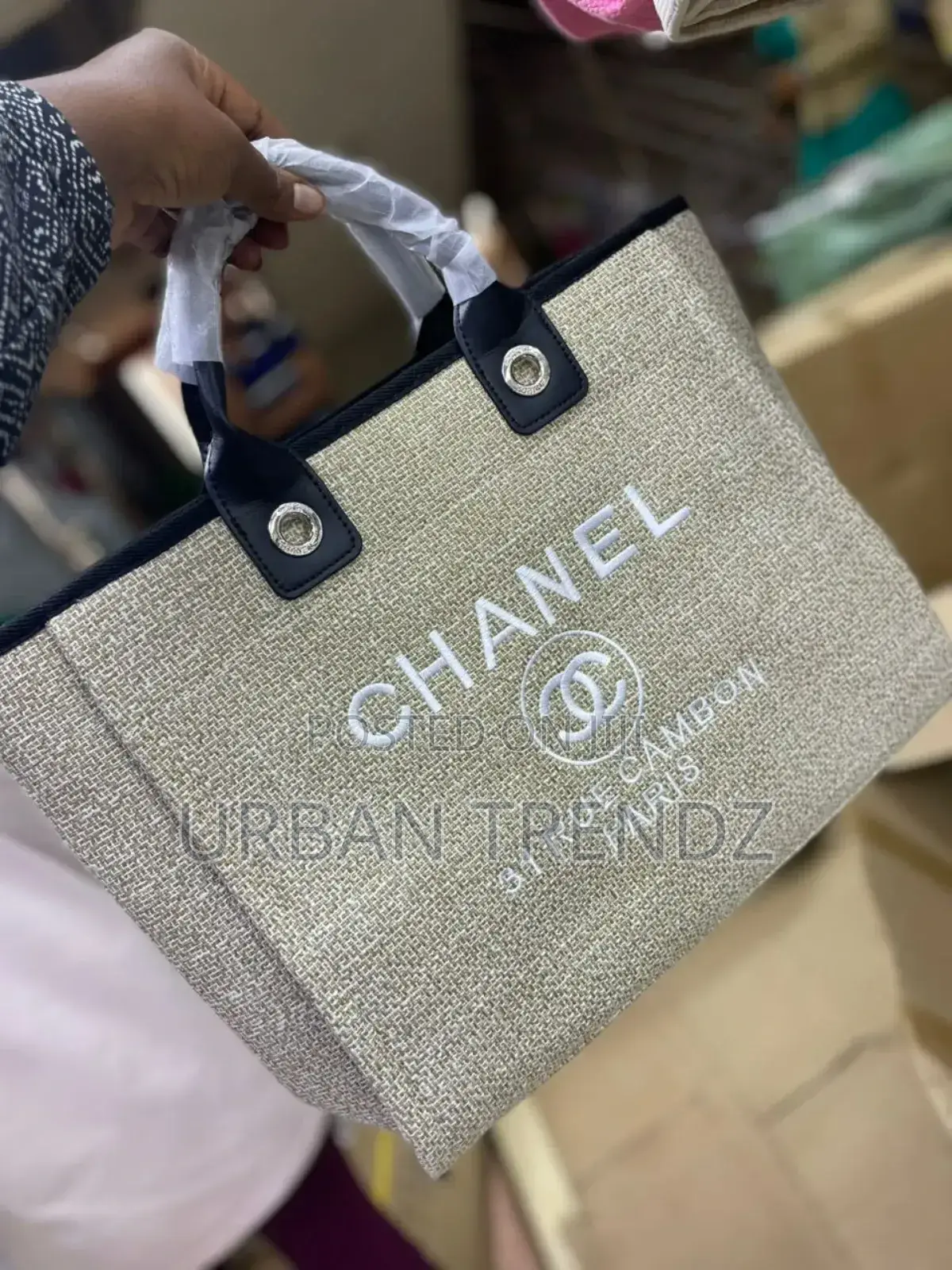 A Big Chanel Tot Bag