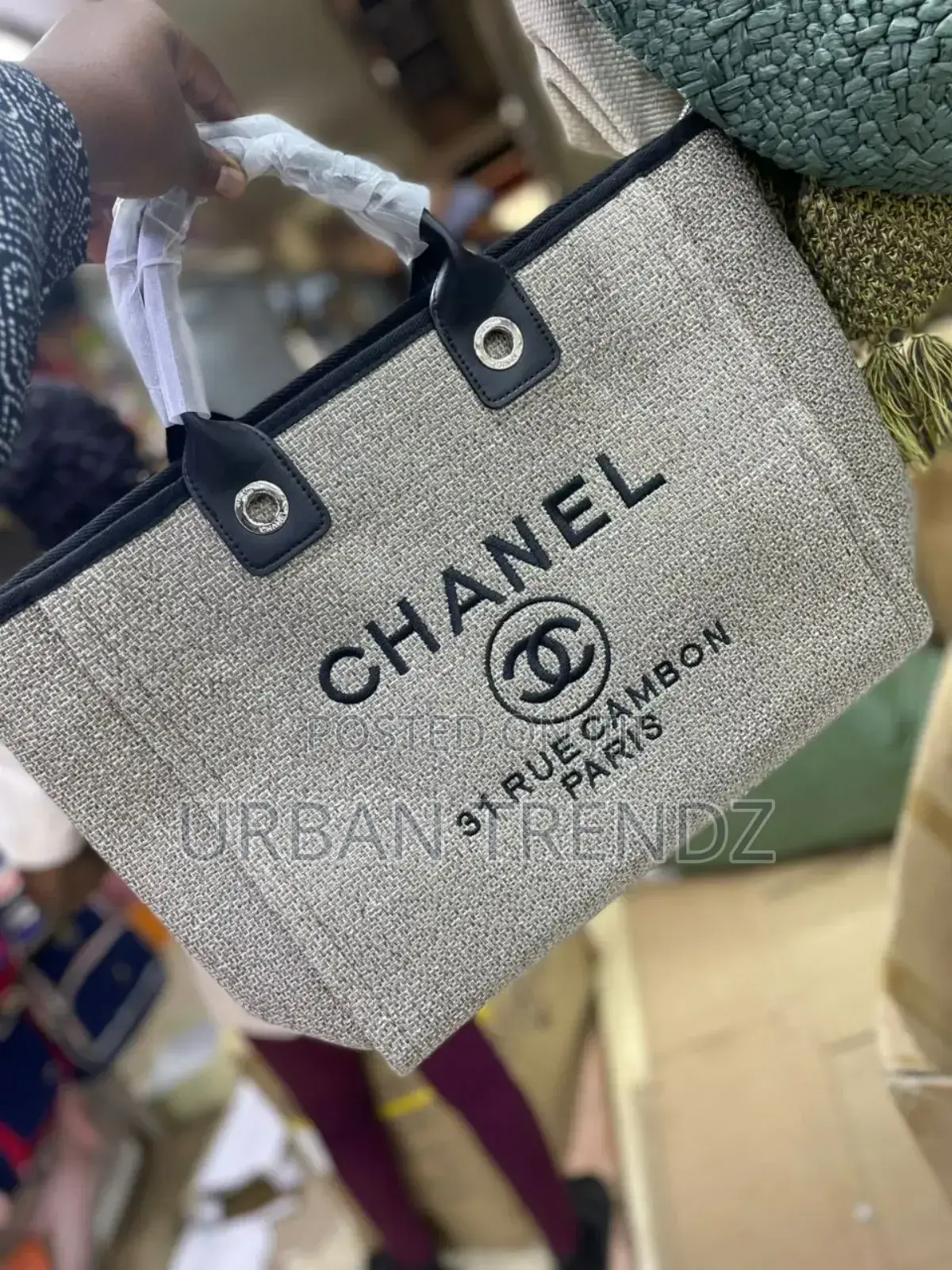 A Big Chanel Tot Bag