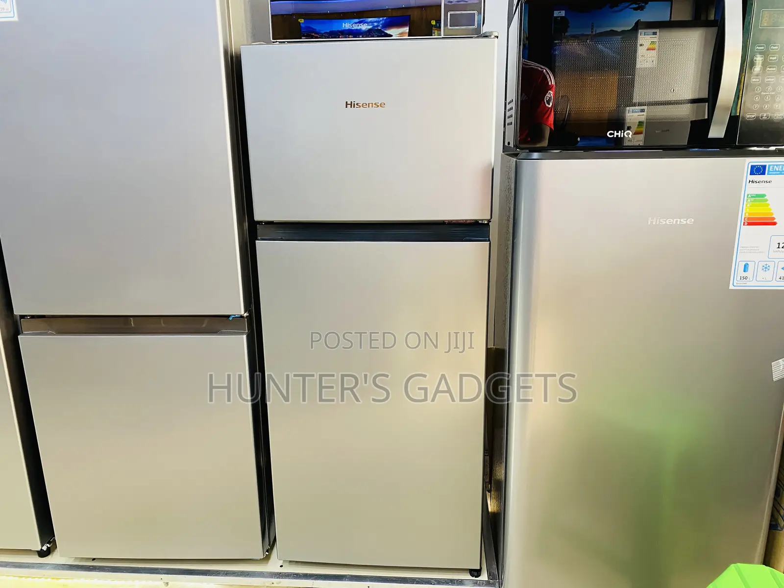 Hisense 160 Liters Brand New Double Door Fridge