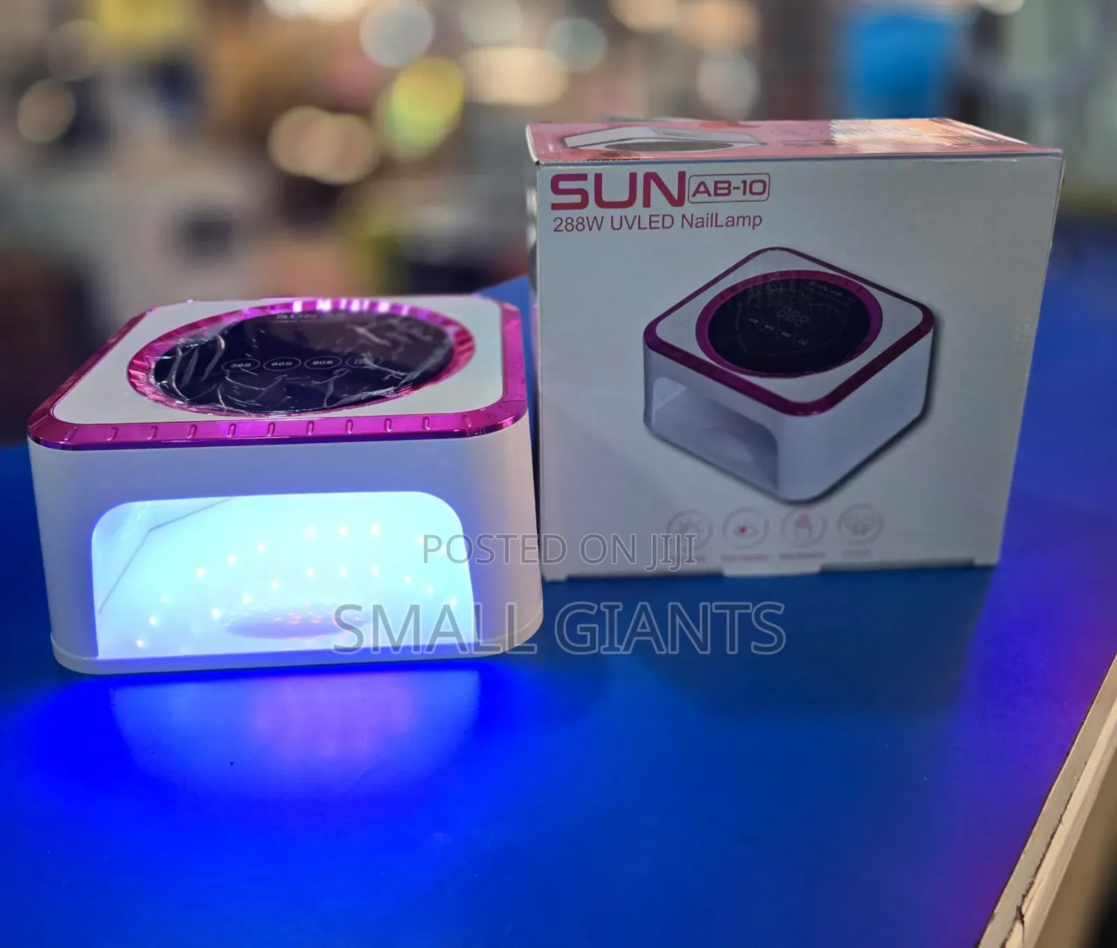 288watts Sun AB-10 UV Led Rechargeable Nail Lamp