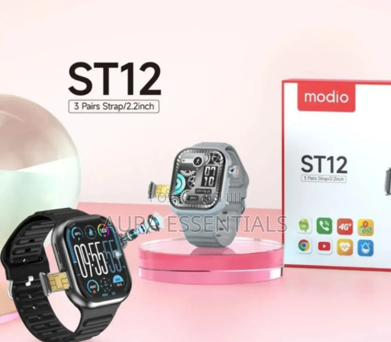 Modio ST12 4G Smart Watch