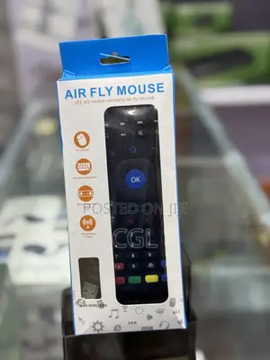 Universal Air Fly Mouse With Mini Keyboard for Smart Tv
