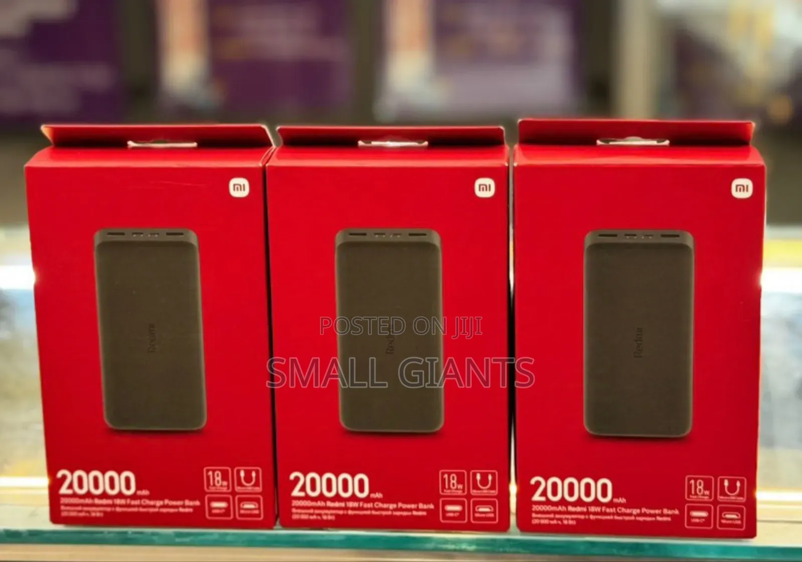 External Battery REDMI Power Bank