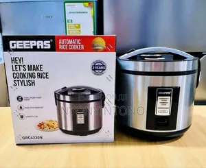 Geepas 1.8liters Automatic Rice Cooker With 2yrs Warrantee