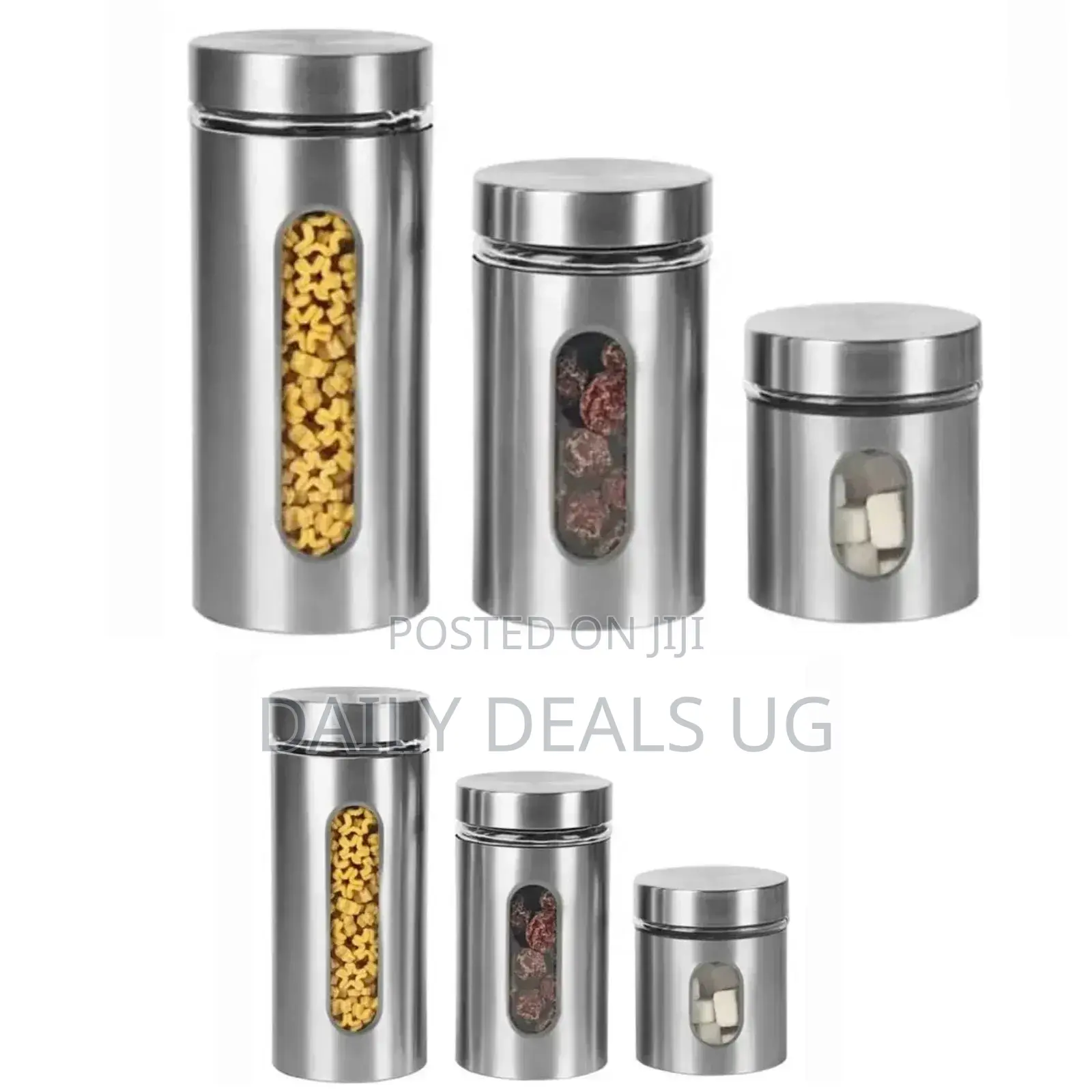 Stainless Dry Food Storage Containers