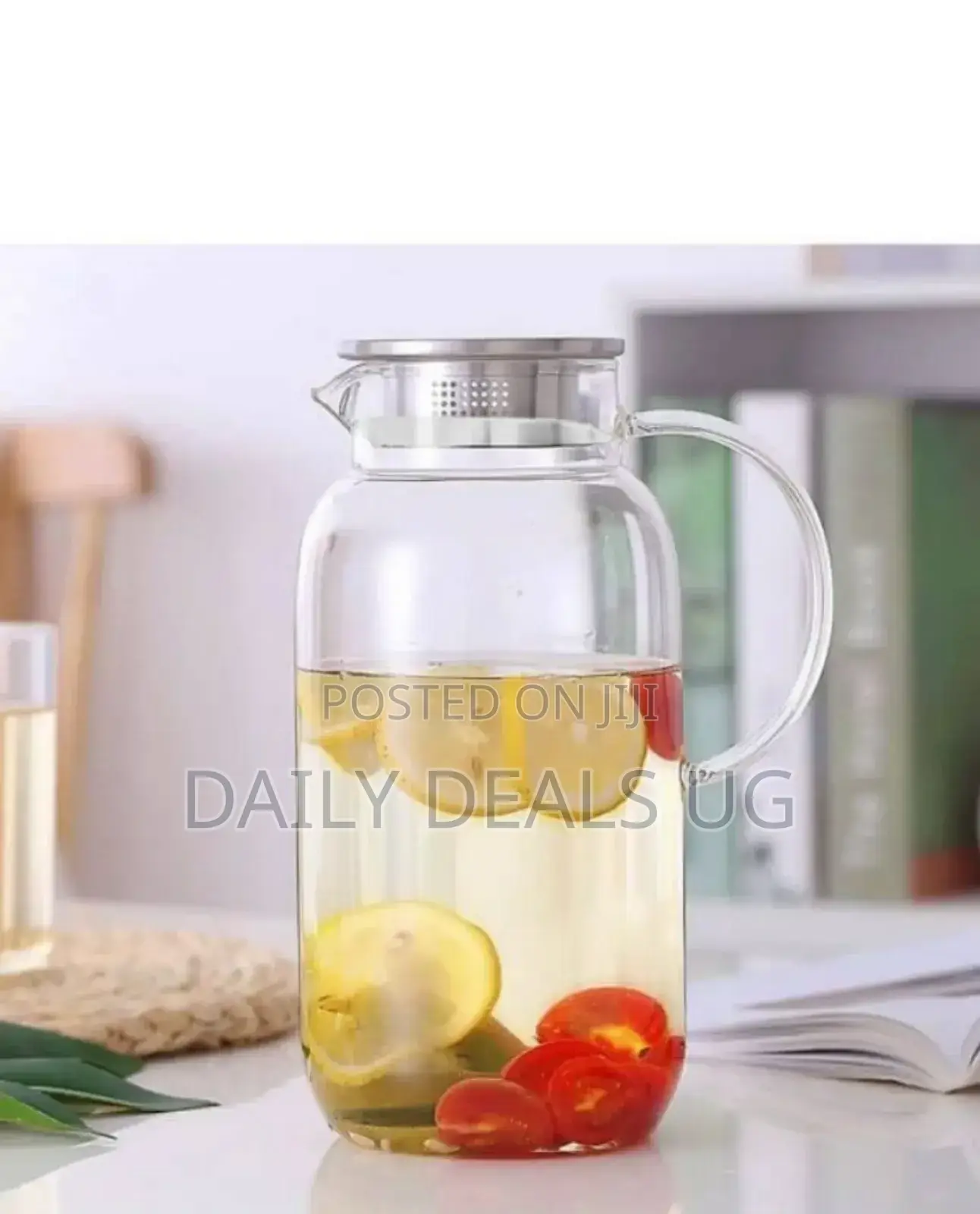 Glass Juice Jar