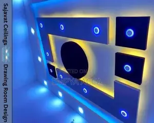 Gypsum Ceiling Blue