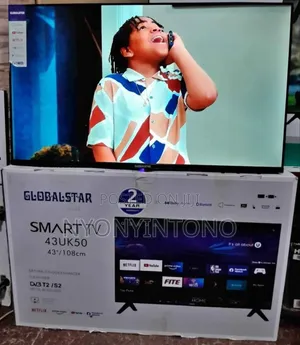 Globalstar 43" Smart Android Frameless Tv