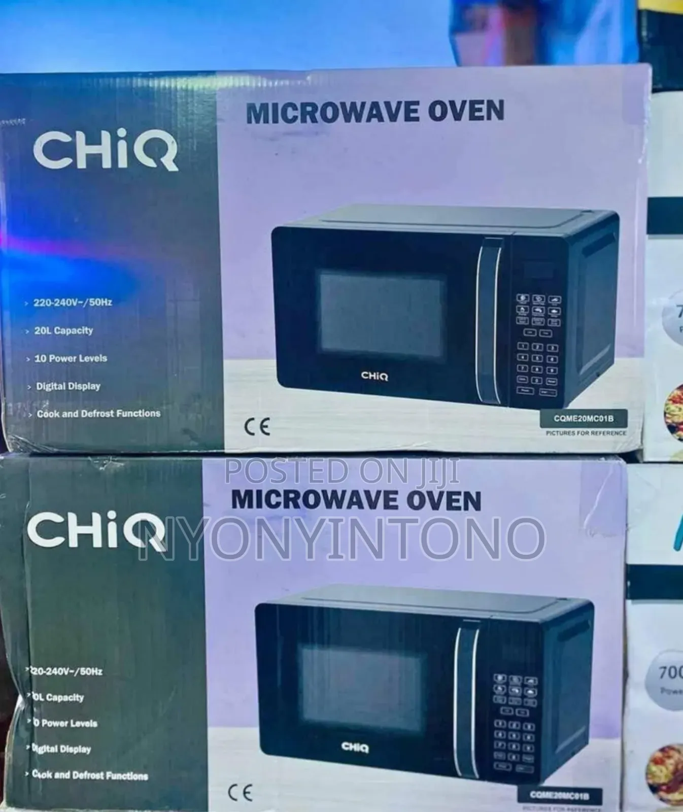 Chiq 20l Digital Microwave Oven