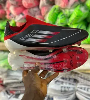 Adidas F50+ Firm Ground Elite Laceless Soccer Cleats