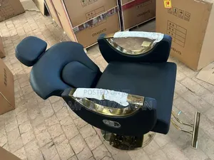 Min Barber Chair for Scrub and Massage
