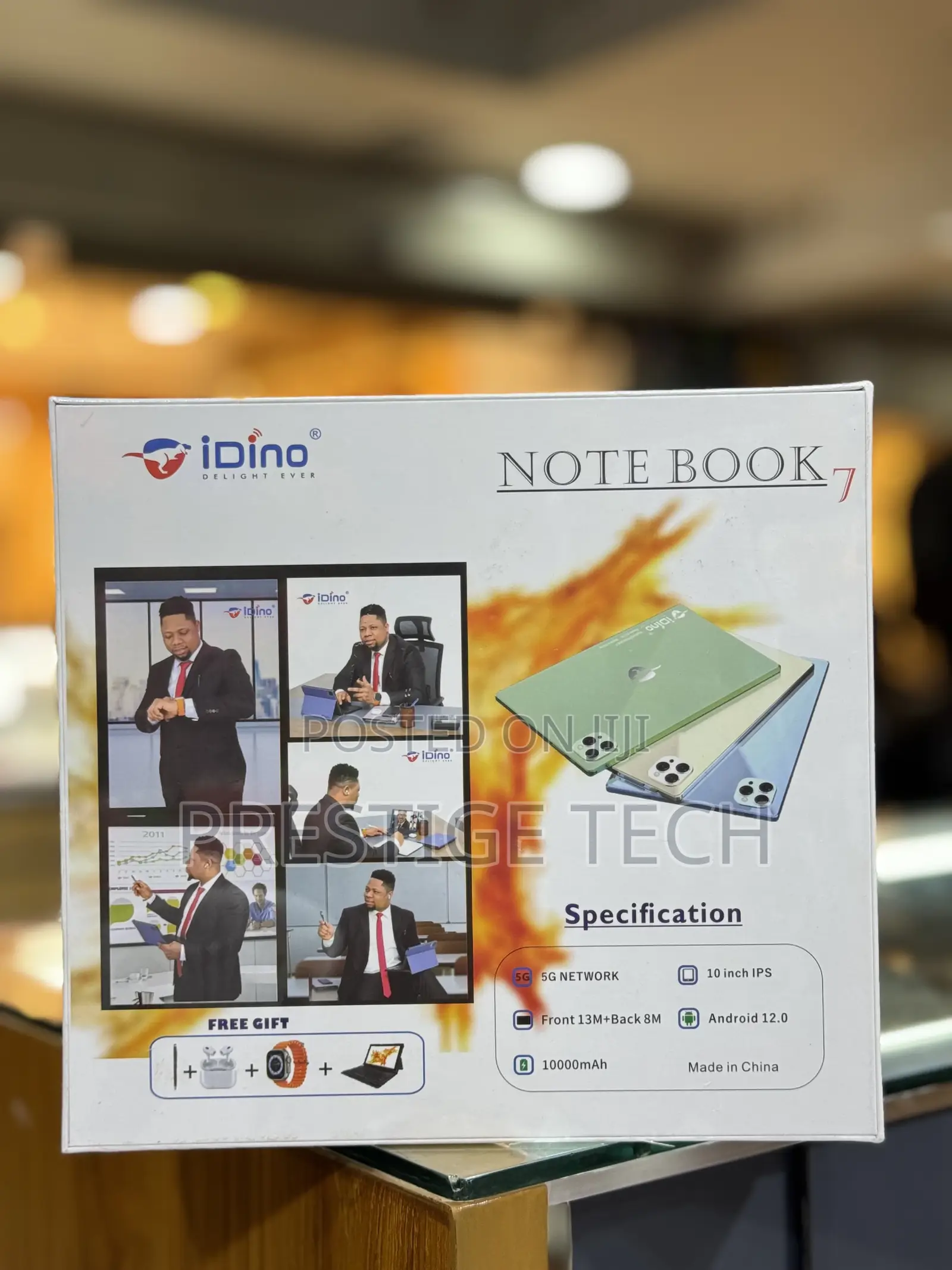 New Idino Notebook 7 512 GB Black