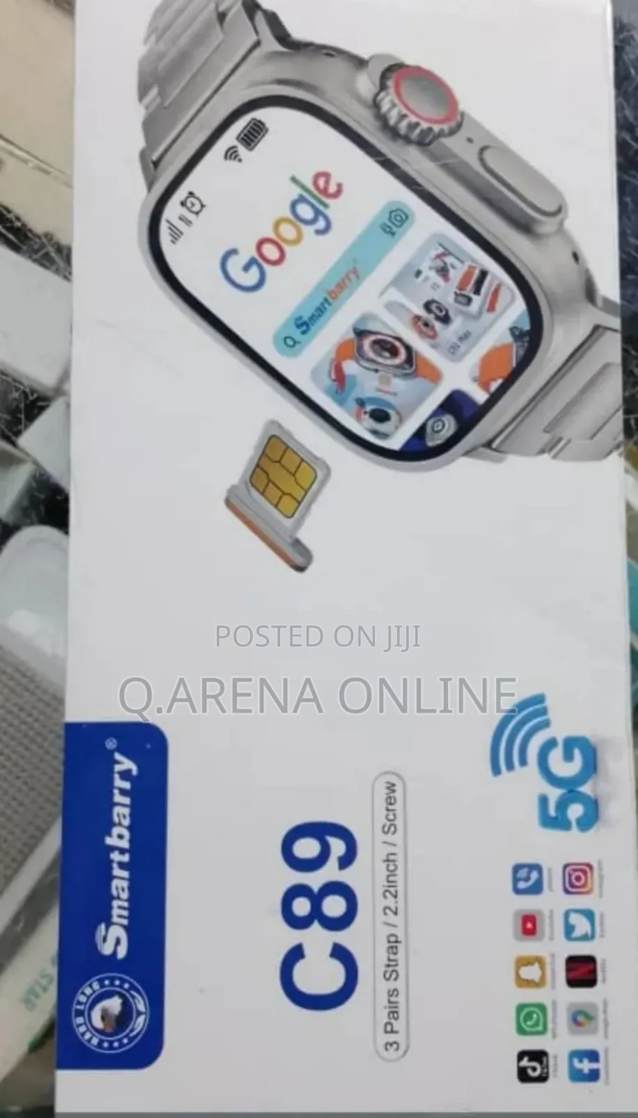 Android Smart Watch With SIM Card Slot