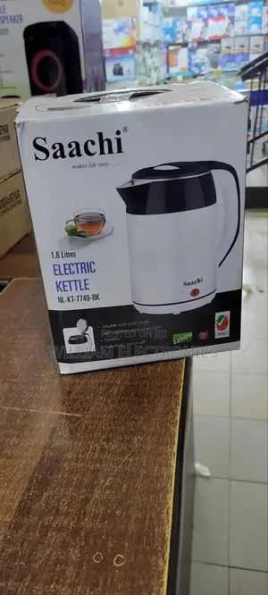 Saachi 1.8L Electric Kettle/Nl-Kt-7749-Bk
