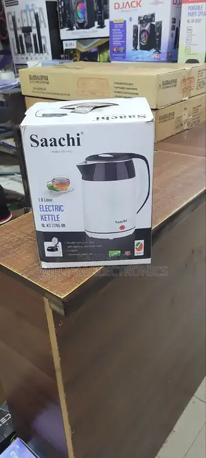 Saachi 1.8lelectric Kettle/Automatic/Manual Switchoff Kettle