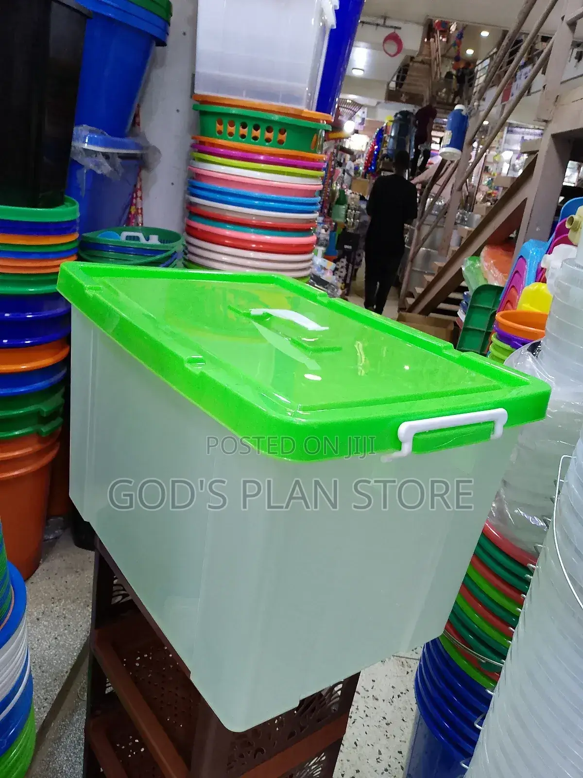 Heavy Duty Plastic Storage Box Big