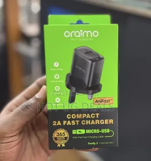Oraimo Firefly-3 Fast Charger With Free Type-C Cable