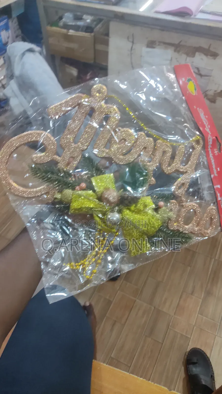 Merry Christmas Decorative Word