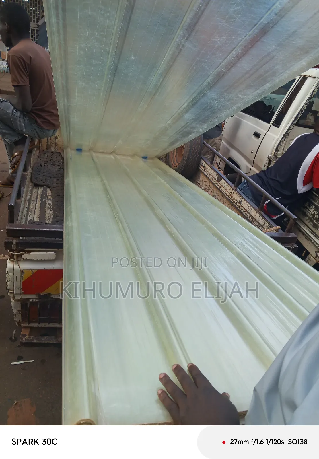 Transparent Iron Sheets Clear