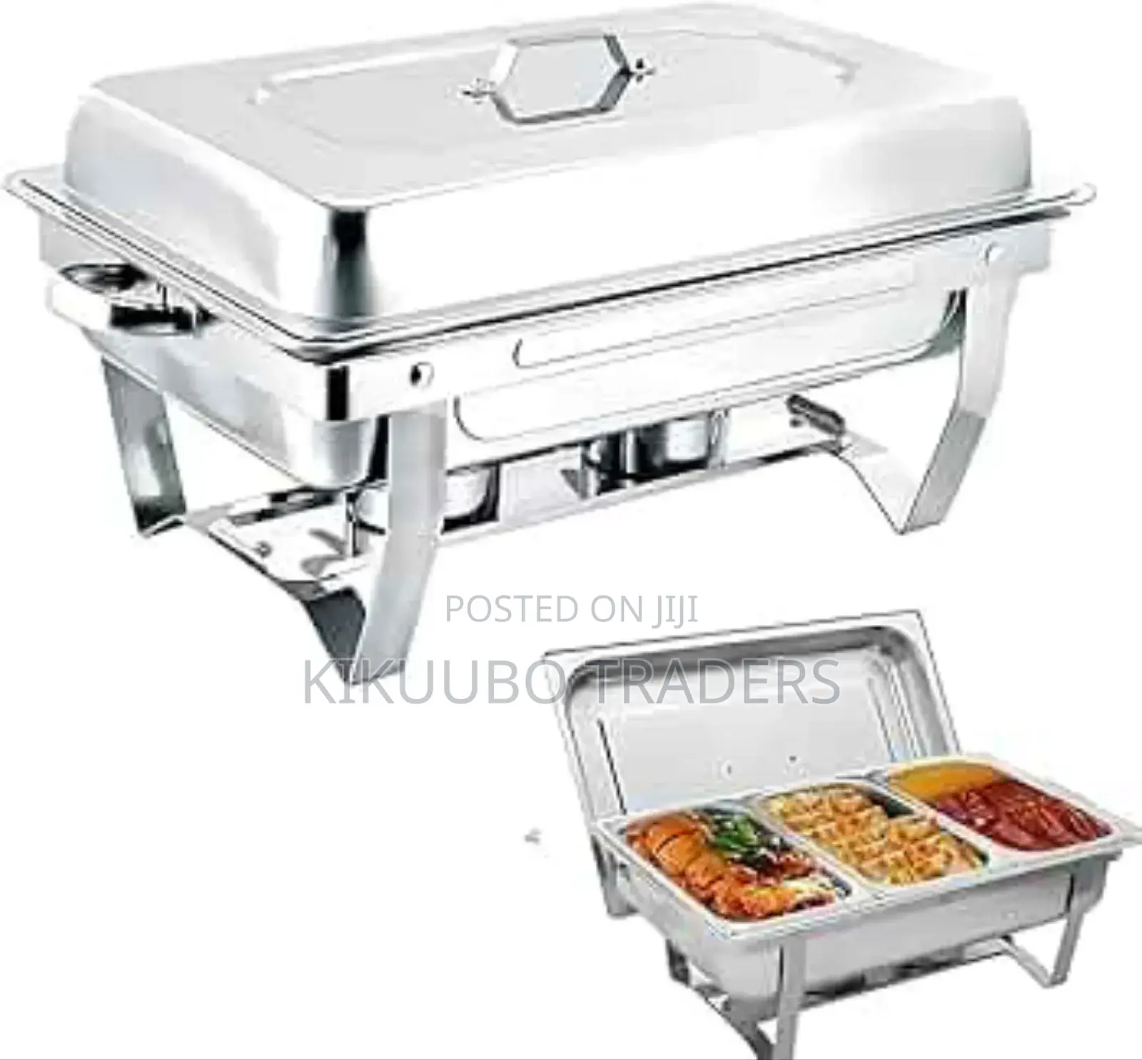Triple Chaffing Dish Food Warner