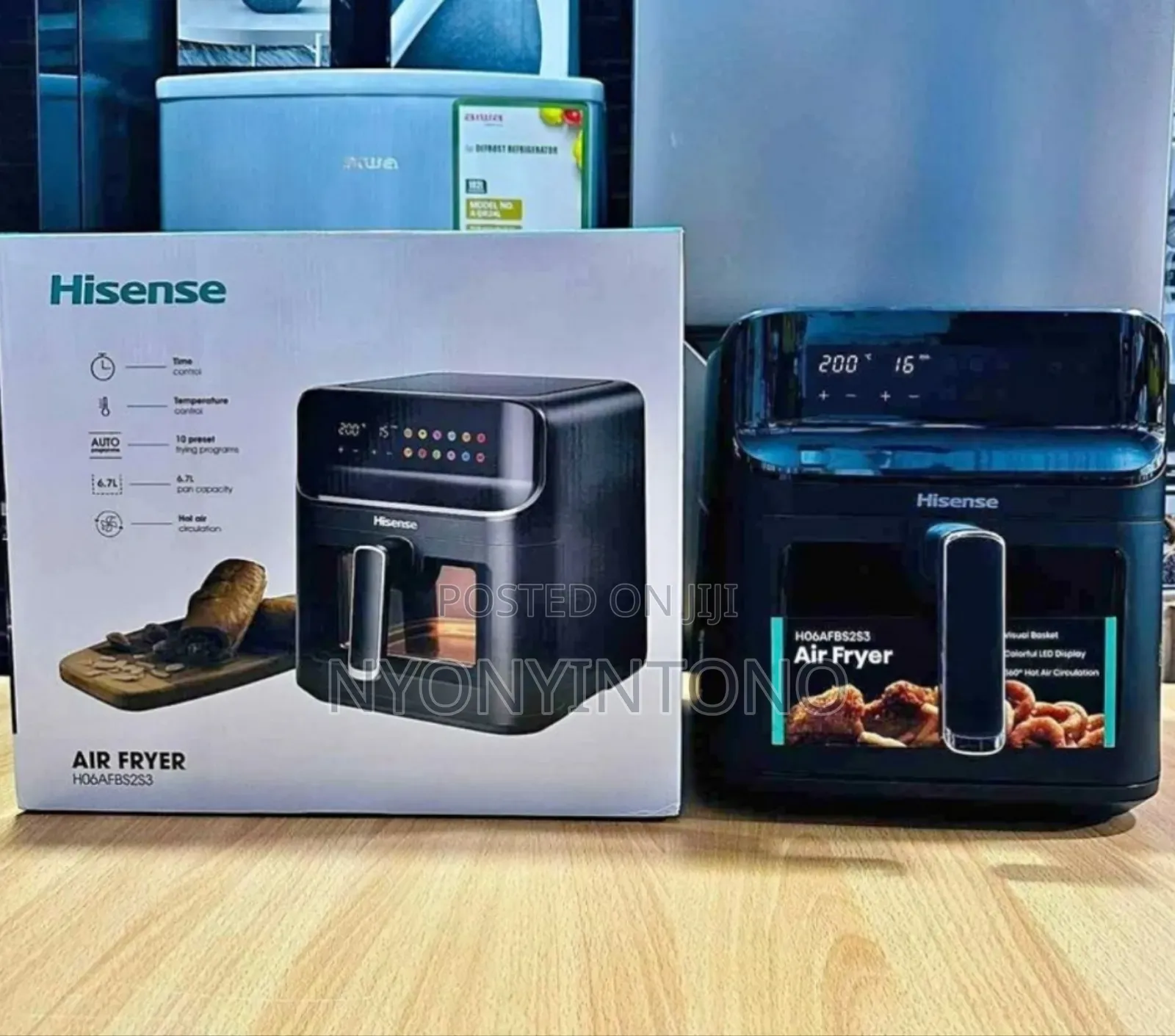 Hisense 6.7liters Digital Air Fryer