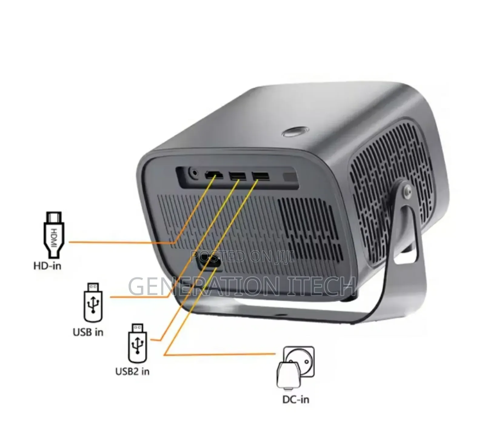 A10- Smart Projector With Android 11, Dual Wifi,Bluetooth