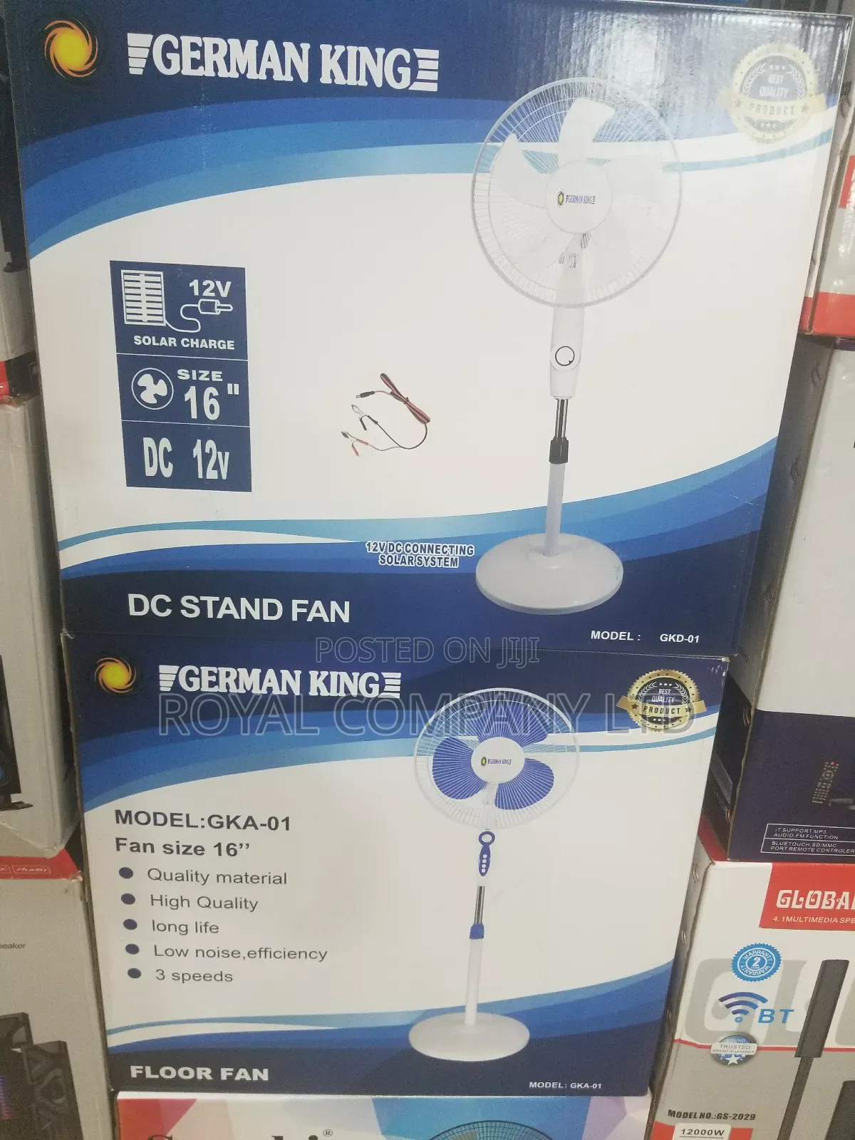 Stand Fan (German King)