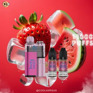 Randm 18000 Puffs Refillable Vapes(Comes With Two Liquids)