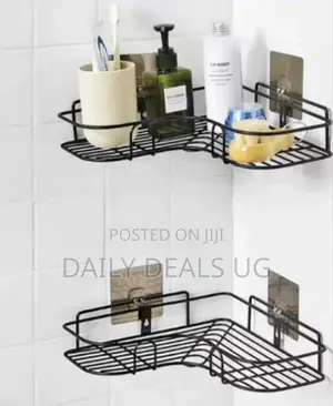 Double Metallic Shelf Rack