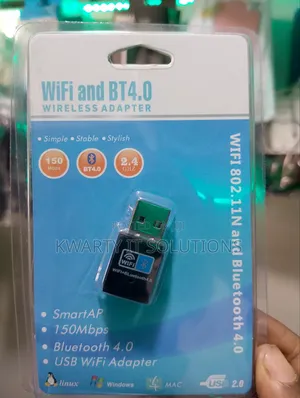 Wifi and Bluetooth Dongle (2 in 1)