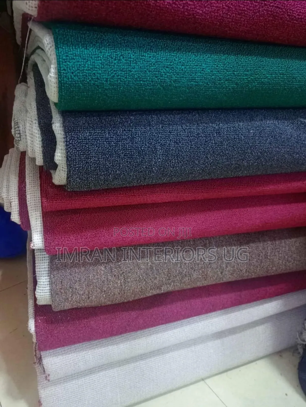 Plain Office Woolen Carpets / Legit Wall to Wall Carpets.