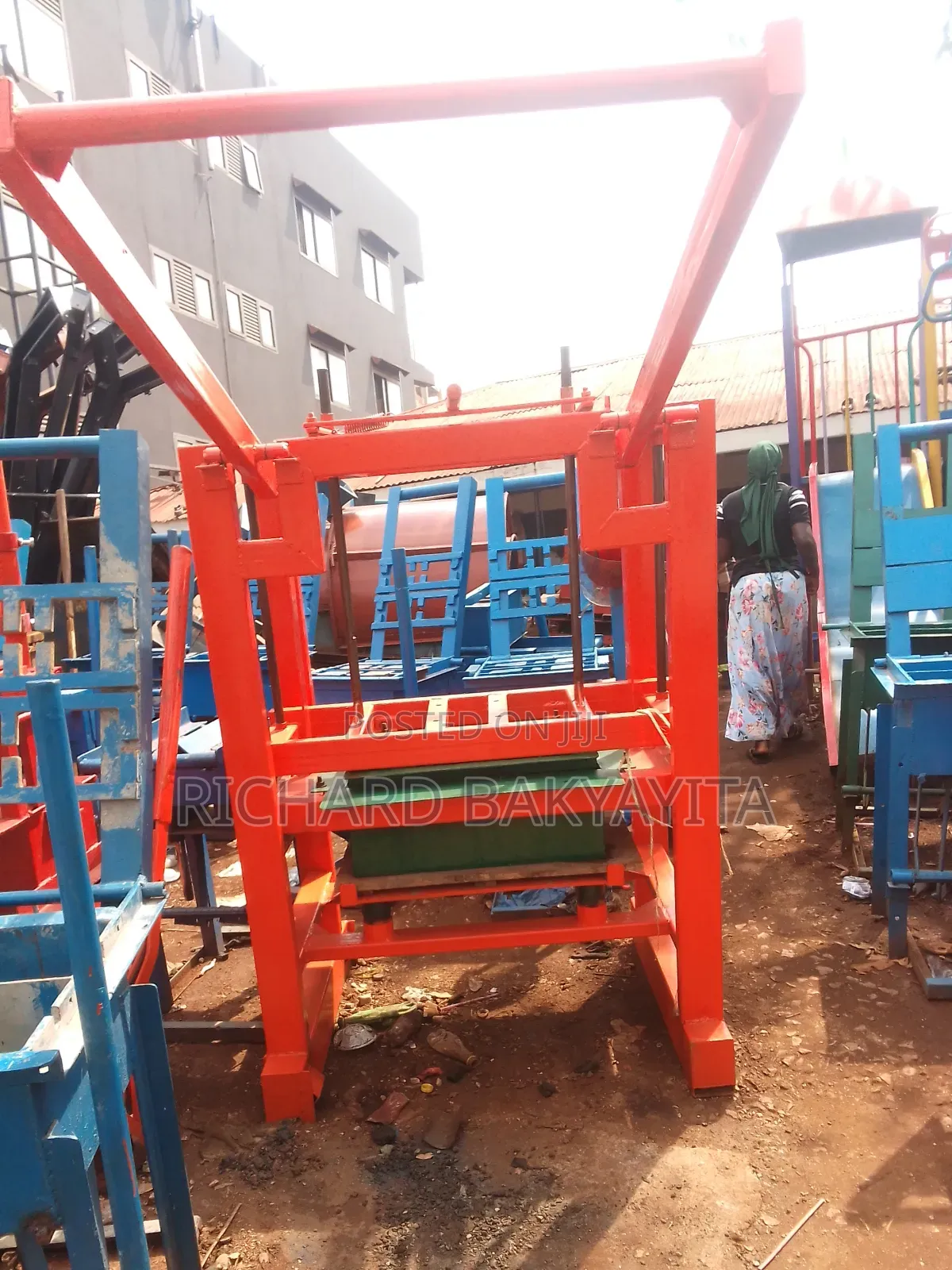 Electric Brick Making Machine for Four Bricks