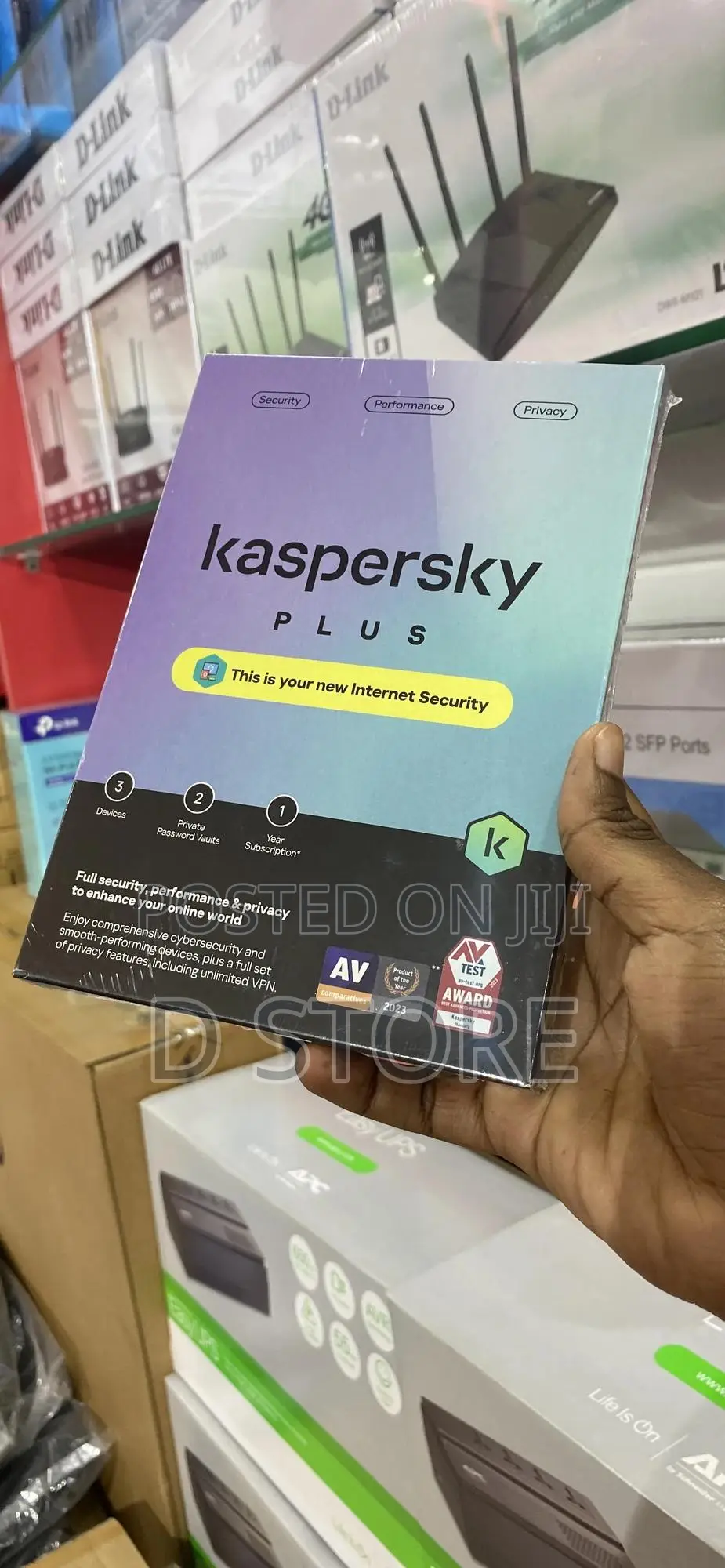 Kaspersky Plus Internet Security 3user