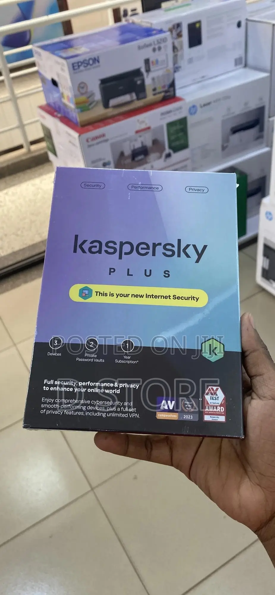 Kaspersky Plus Internet Security 3user