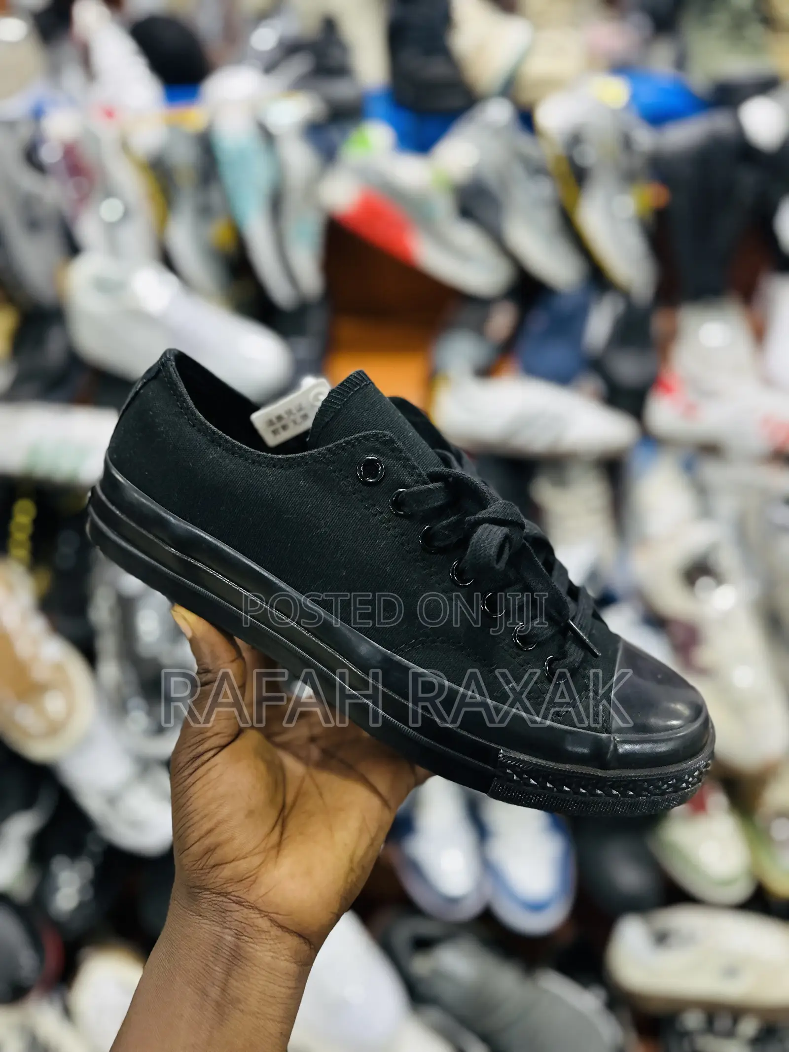 Original Black All Star Converse Chuck Taylor Low Shoe