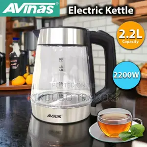 Avinas Automatic Switch Off Cordless Glass Kettle