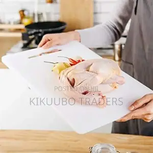 White Plastic Cutting Board