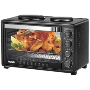 Boma 50L Electric Oven With Top Hotplate
