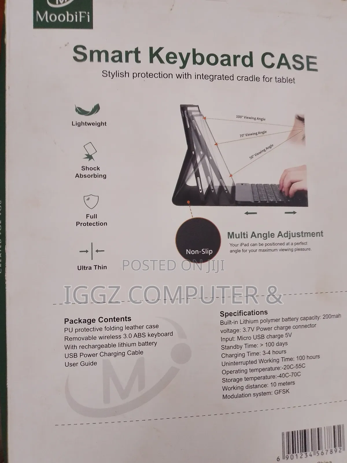 Smart Keyboard Case for Samsung S9/S9fe Tab