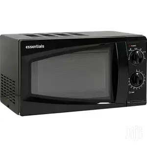 Quality Essentials Black Microwave 17L