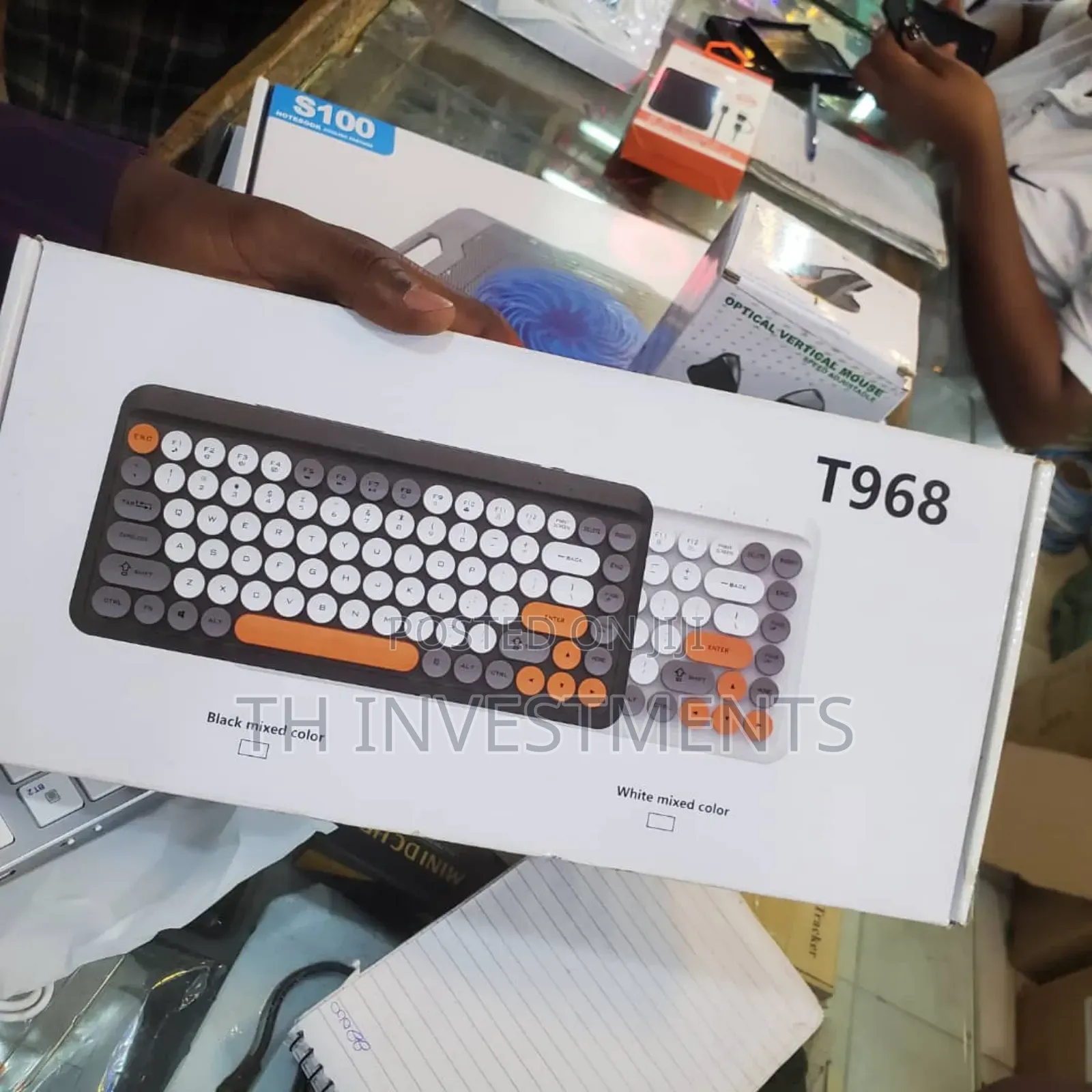 Universal Portable Wireless Bluetooth Keyboard
