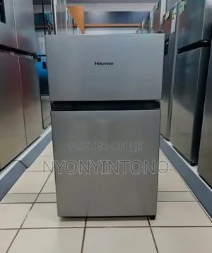 Hisense 120liters Double Door Fridge With 3yrs Warrantee