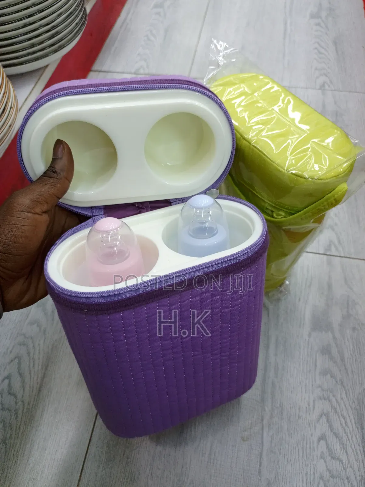 Baby Bottle Warmer With Two Added Bottles