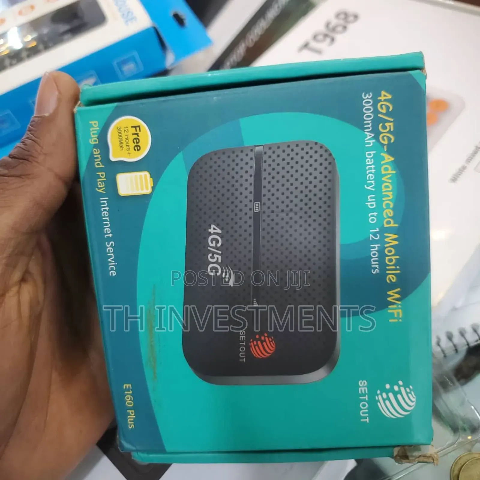 LTE 4G Advanced Mobile Wi-Fi Hotspot Pocket Router 3000mah