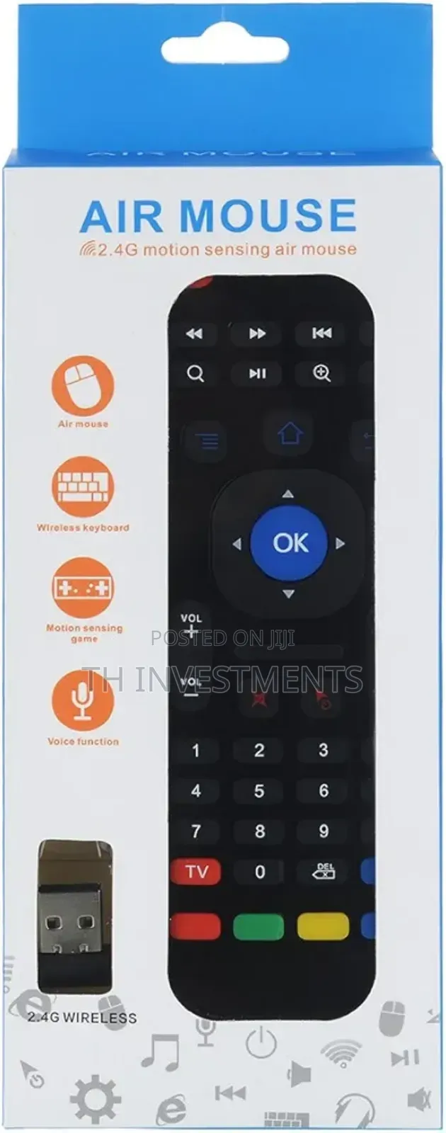 Fly Mouse for Android TV Box Wireless Keyboard 2.4G Smart TV