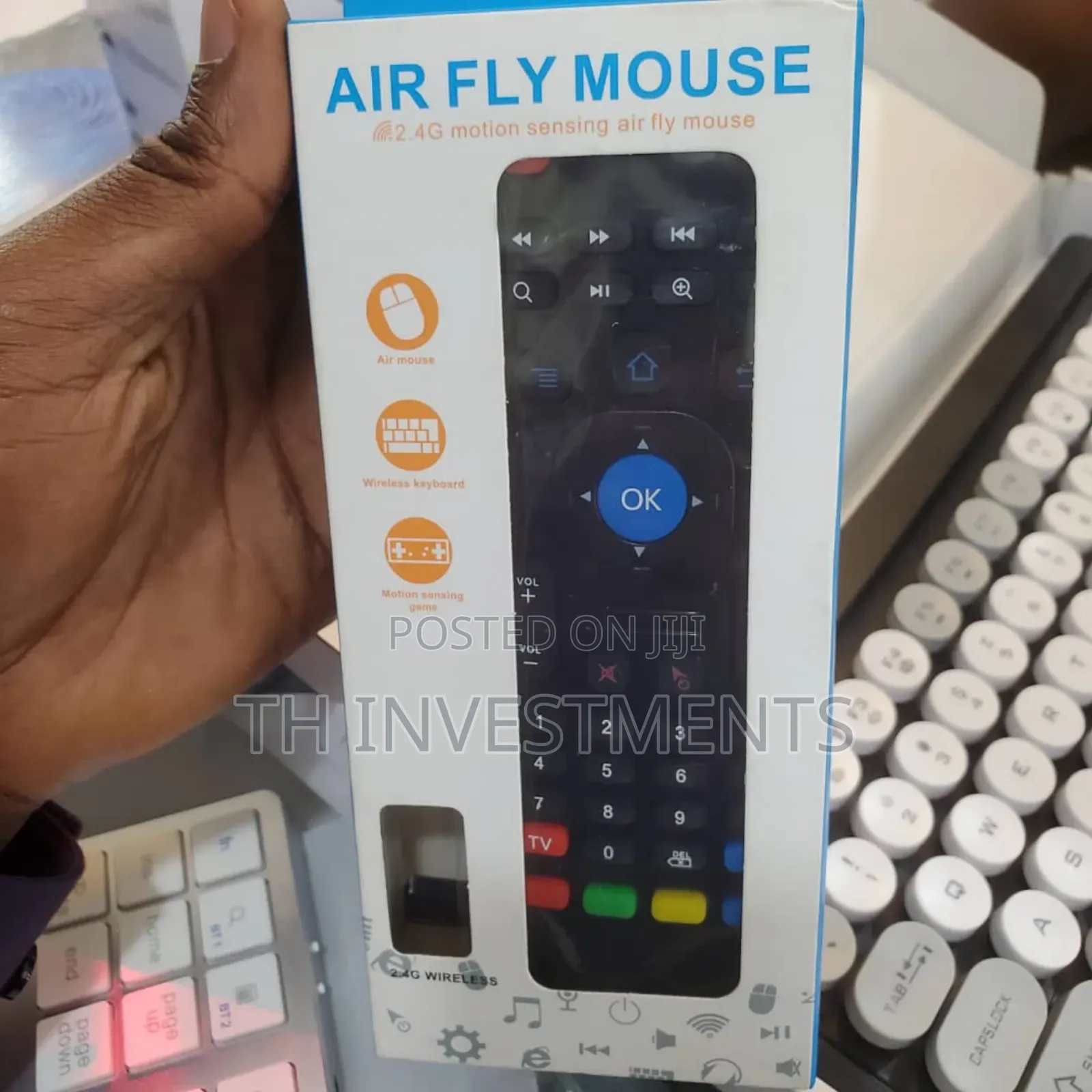 Fly Mouse for Android TV Box Wireless Keyboard 2.4G Smart TV