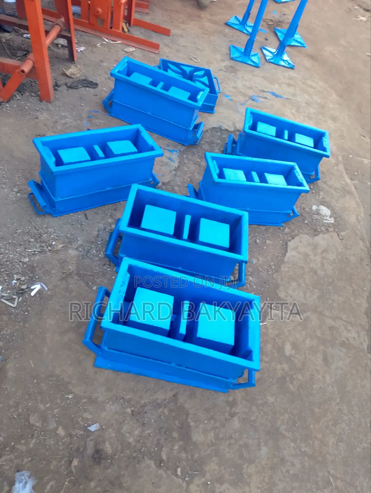 Single Manual Brick Making Machine